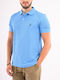 Polo Short Sleeve Light Blue Blouse