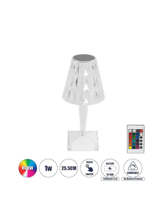 GloboStar Dekorative Lampe Transparent