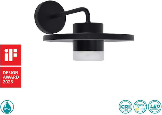 Lutec Wall-Mounted Outdoor Light LED IP54 with Warm White Light