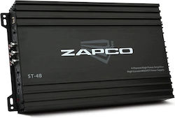 Zapco Ενισχυτής Αυτοκινήτου 4 Καναλιών Zapco Ενισχυτής Αυτοκινήτου 4 Καναλιών