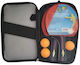 Set Ping Pong 2 Rachete 3 Mingi Husă Transport Copii 7 Ani+ 25.5x15cm Negru-Roșu