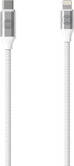 Forever USB-C to Lightning Cable 20W Λευκό 1.2m (GSM113220)