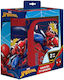 Must Team Plastic Kids' Lunch Set Spiderman 0.8lt