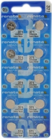 Renata Μπαταρίες Silver Oxide Ρολογιών SR920SW 1.55V 10τμχ
