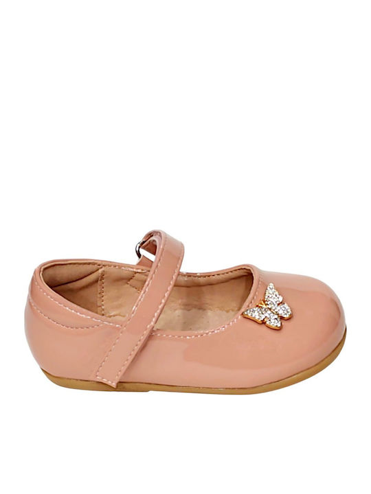 SmartKids Kids Patent Leather Ballerinas with H...