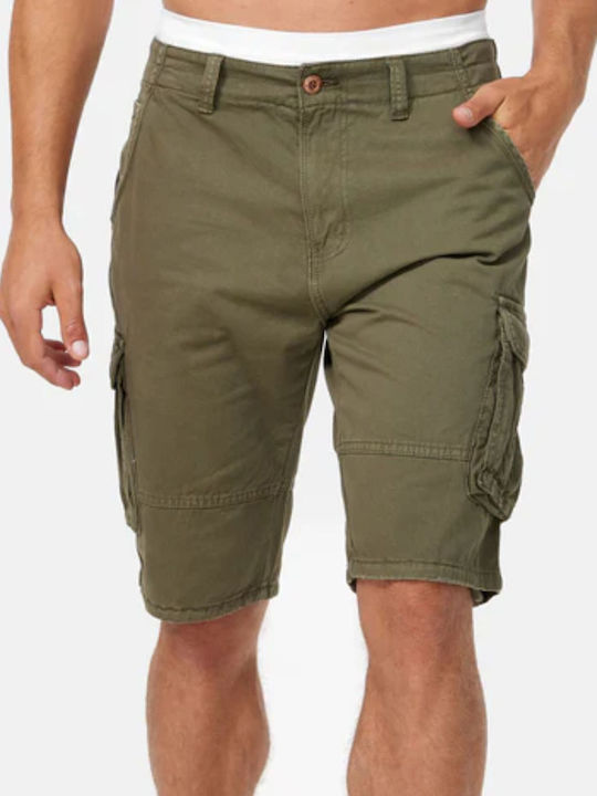 Indicode Men's Shorts Cargo Olive Indicode Men's Shorts Cargo Olive