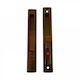 Martin Click-Clack Brown Aluminum Sliding Door ...