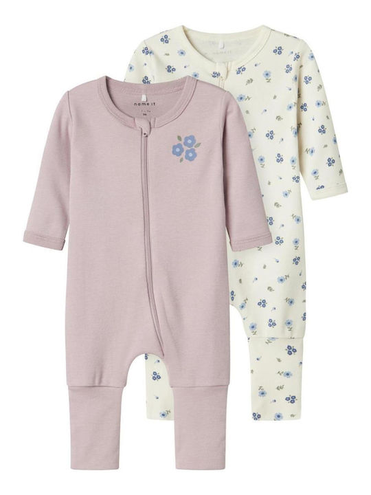 Name It Baby Bodysuit Set Long-Sleeved Jet Stream 2pcs