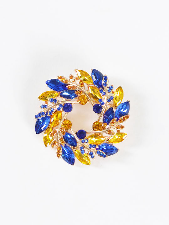 Mat Fashion Pin Blue
