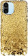 Vivid Sequin Back Cover Χρυσό (Redmi A2)