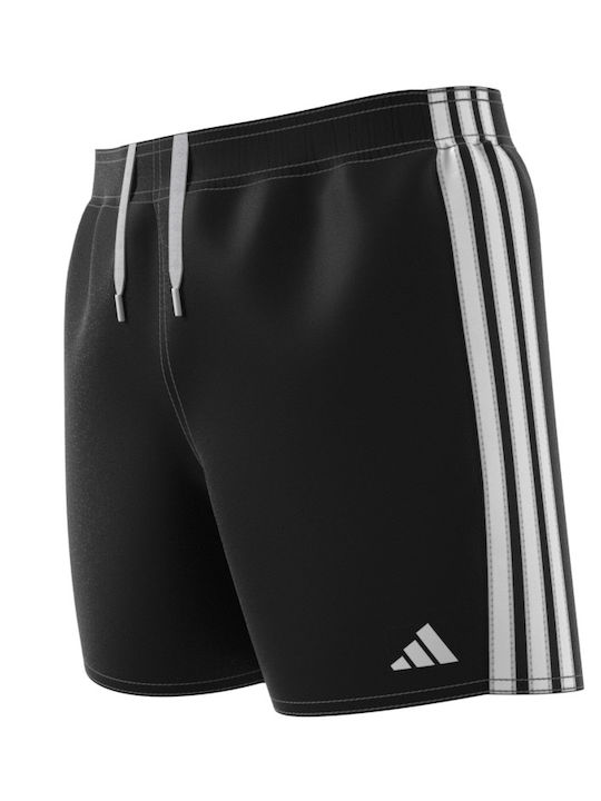 adidas 3-Stripes Kids Swimwear Swim Shorts Black