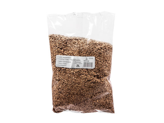 Borniak Chips Ξύλου Räuchern für Grill mit Aroma Kirsche 2Es 1Stück