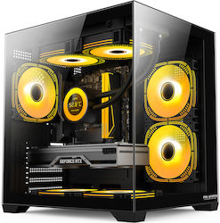ProGaming Ambra Cube με Πλαϊνό Παράθυρο ProGaming Ambra Cube με Πλαϊνό Παράθυρο