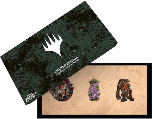 Magic Gathering Black Collection Ar Pin Set