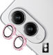 Samsung Galaxy S25 Edge 5G Enkay Camera Protection Rings Pink
