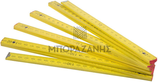 Wooden Folding Ruler 2m 14-18-79442