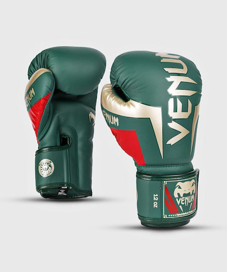 Venum Elite Mănuși de Box pentru Competiție Verzi