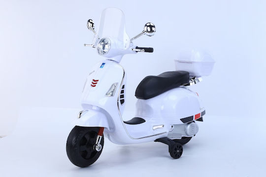 Παιδική Vespa Licensed Original Ηλεκτροκίνητη 6 Volt Λευκή για 1+ ετών