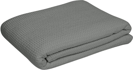 Decke Waffel Grey 230x170cm