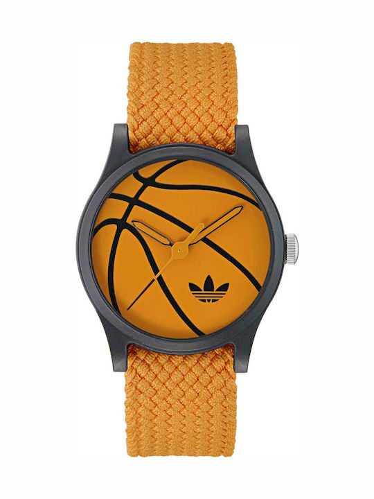 adidas One Γυναικείο Ρολόι Μπαταρίας με Πορτοκα...