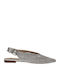 Damen Slingback-Ballerinas Silber