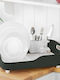 Hermia Plastic Black Sink Strainer 27x43x12cm