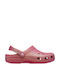 Crocs Classic Iridescent Glitter Women's Clogs Fuchsia