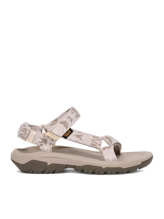 Teva Women's Flat Sandals Sporty in Beige Color
