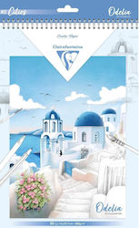 Μπλοκ Ζωγραφικής Odelia Α4 20φ 250 Gr Cities Clairefontaine