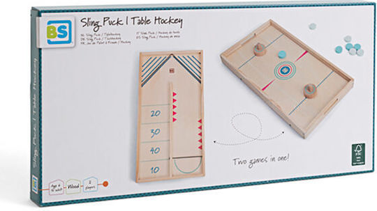 Επιτραπέζιο Παιχνίδι Sling Puck & Table Hockey για 2 Παίκτες 6+ Ετών BS Toys