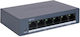 Hikvision DS-XS0106-P/Polish L2 PoE Switch με 2 Θύρες Ethernet