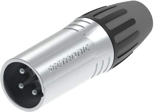 Seetronic Scmm3 Βύσμα Xlr 3pin Αρσενικό Βύσμα Xlr 3pin Αρσενικό Επίχρυσες Επαφές