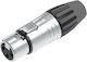 Seetronic Scmf3 Βύσμα Xlr 3pin Θηλυκό Βύσμα Xlr 3pin Αρσενικό Επίχρυσες Επαφές