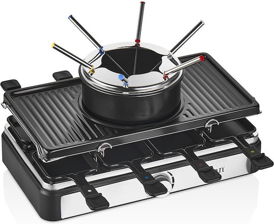 Zilan Tabletop Electric Grill Raclette Grill 1400W 40cmx20cmcm