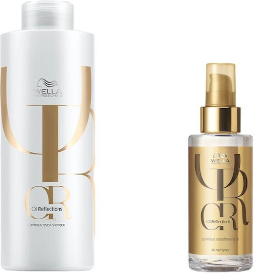 Wella Professionals Oil Reflections Seturi Pentru Par Hidratare Cu Șampon Și Ulei 2 Bucăți