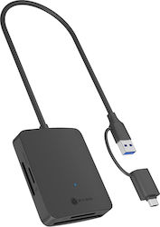 Icy Box Card Reader για SD/microSD IB-CR302-CU3 Icy Box Card Reader για SD/microSD IB-CR302-CU3