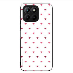 Sonique Heart Serie Hülle Honor 70 Lite 5G Weiß 01