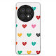 Sonique Heart Serie Hülle Oneplus 13 5G Weiß 02