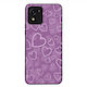 Sonique Heart Series Hülle Vivo Y01 4G Violett
