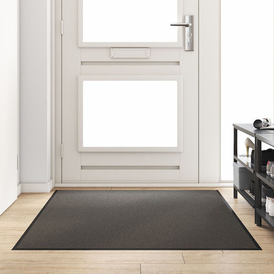 vidaXL Anti-slip Rug Outdoor Rectangular Charcoal