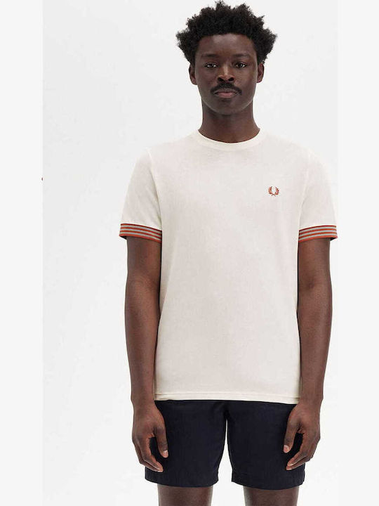 Fred Perry T-shirt Λευκό