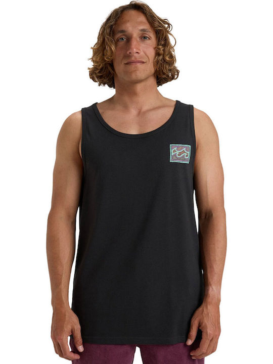 Crayon Wave T-shirt Washed Black