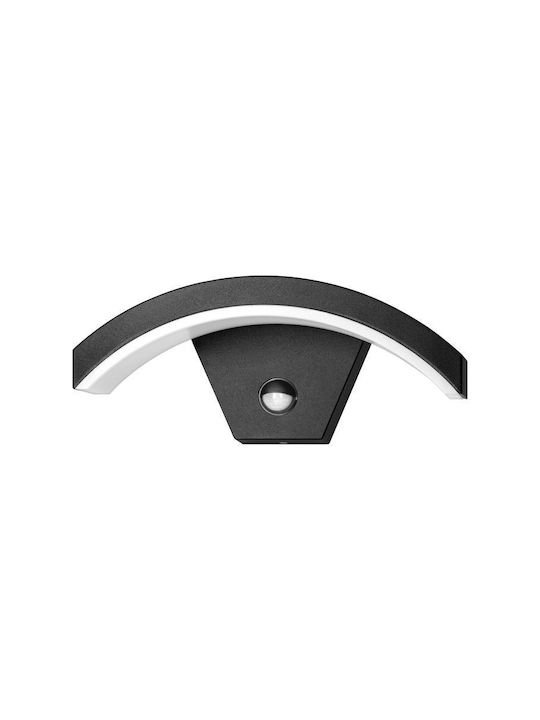Adviti Lumină de exterior montată pe perete LED IP54 9W cu Alb Natural Lumină