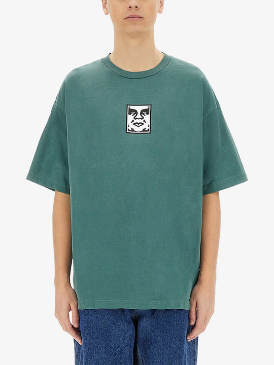 Obey T-shirt Pigment Rain Forest