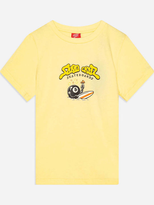Santa Cruz T-shirt Κίτρινο