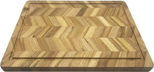 Lukanda Wooden Chopping Board Brown 36x26cm