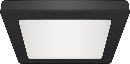 Struhm Deckenleuchte 21.7cm Schwarz mit Integrierter LED