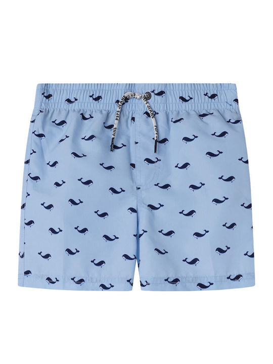 Pepe Jeans Whale Παιδικό Μαγιό Βερμούδα / Σορτς Sky Blue