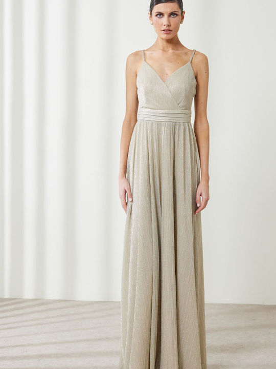 Enzzo Roselyn Sand Wedding - Christening Dress Beige