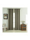 Beauty Home Blackout Curtain with Grommets Soft Art 8391 Beige 140x270cm